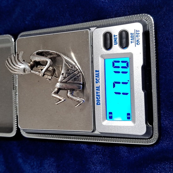 Vintage Sterling Silver Liberty Dancing Kokopelli Pin Brooch - Picture 12 of 13